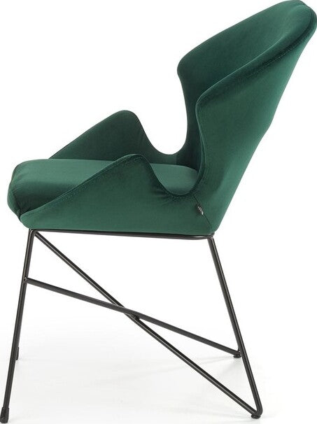 Kitchen Chair Amman | size: Width: 57cm, Height: 82cm, Depth: 62cm | color: Green | image: 5 | variant: 1002420
