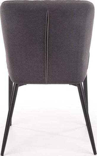 Kitchen Chair Amsterdam | size: Width: 50cm, Height: 84cm, Depth: 60cm | color: Gray | image: 3 | variant: 1002309