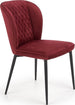 Kitchen Chair Amsterdam | size: Width: 50cm, Height: 84cm, Depth: 60cm | color: Red | image: 1 | variant: 1002308