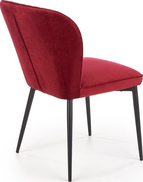 Kitchen Chair Amsterdam | size: Width: 50cm, Height: 84cm, Depth: 60cm | color: Red | image: 2 | variant: 1002308