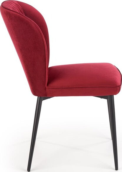 Kitchen Chair Amsterdam | size: Width: 50cm, Height: 84cm, Depth: 60cm | color: Red | image: 3 | variant: 1002308