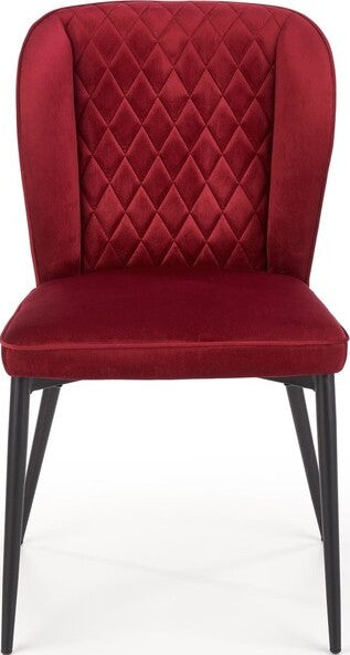 Kitchen Chair Amsterdam | size: Width: 50cm, Height: 84cm, Depth: 60cm | color: Red | image: 4 | variant: 1002308