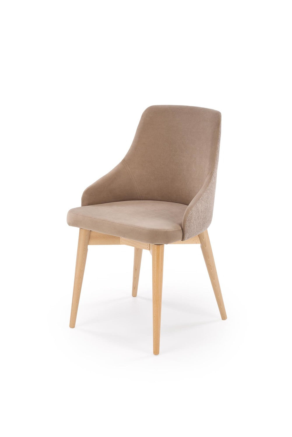 Kitchen Chair Angers | size: Width: 50cm, Height: 79cm, Depth: 53cm | color: Beige | image: 2 | variant: 1002609