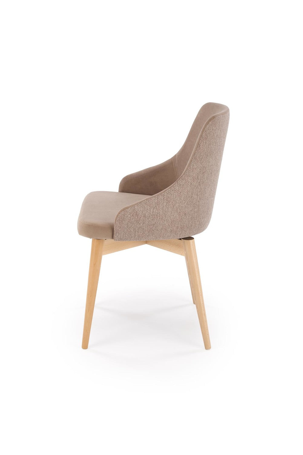 Kitchen Chair Angers | size: Width: 50cm, Height: 79cm, Depth: 53cm | color: Beige | image: 3 | variant: 1002609