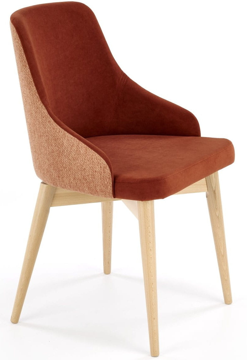 Kitchen Chair Angers | size: Width: 50cm, Height: 79cm, Depth: 53cm | color: Red | image: 0 | variant: 1002610