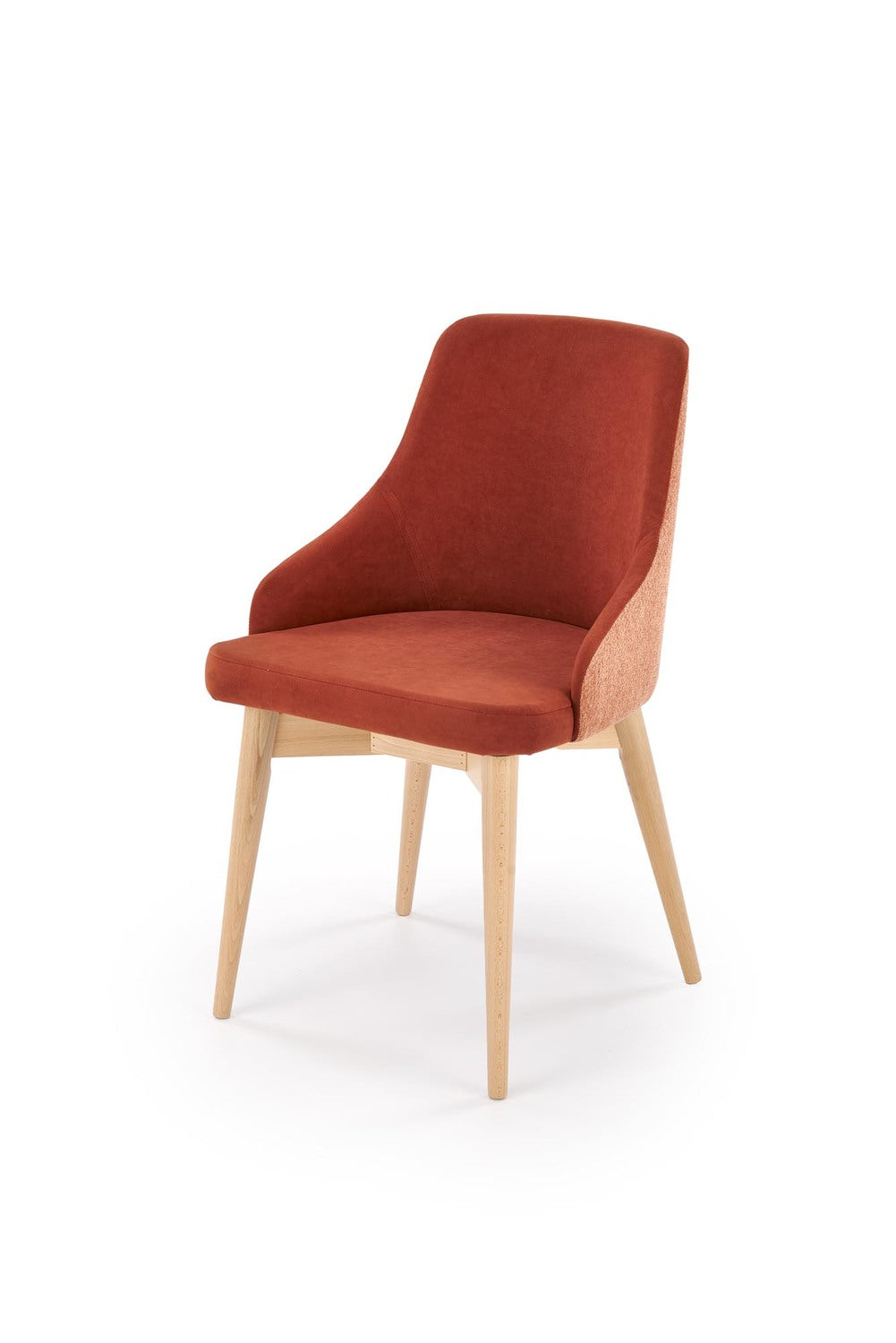 Kitchen Chair Angers | size: Width: 50cm, Height: 79cm, Depth: 53cm | color: Red | image: 2 | variant: 1002610