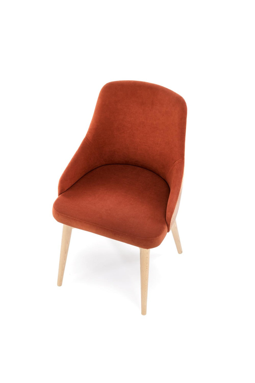 Kitchen Chair Angers | size: Width: 50cm, Height: 79cm, Depth: 53cm | color: Red | image: 6 | variant: 1002610