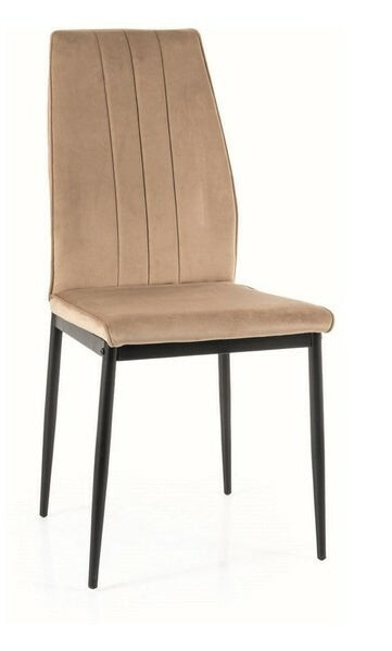 Kitchen Chair Atom | size: Width: 44cm, Height: 93cm, Depth: 39cm | color: Beige | image: 0 | variant: 1004162