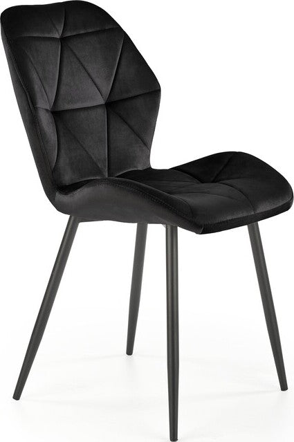 Kitchen Chair Baghdad | size: Width: 48cm, Height: 86cm, Depth: 53cm | color: Black | image: 0 | variant: 1002408