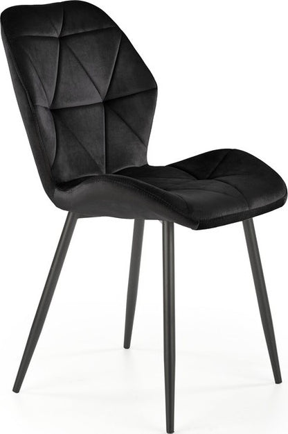Kitchen Chair Baghdad | size: Width: 48cm, Height: 86cm, Depth: 53cm | color: Black | image: 0 | variant: 1002408