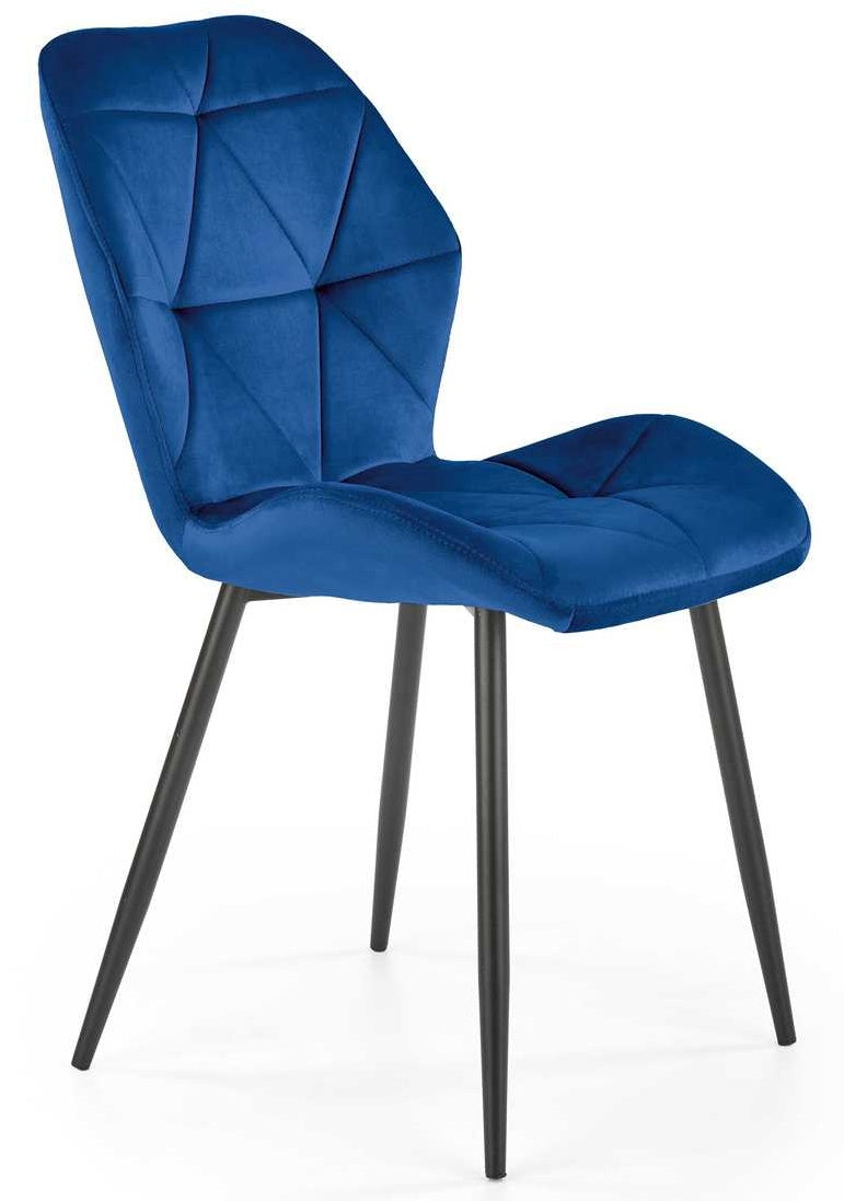Kitchen Chair Baghdad | size: Width: 48cm, Height: 86cm, Depth: 53cm | color: Blue | image: 0 | variant: 1002410