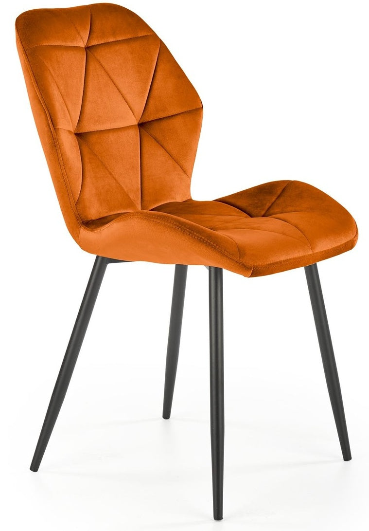 Kitchen Chair Baghdad | size: Width: 48cm, Height: 86cm, Depth: 53cm | color: Orange | image: 0 | variant: 1002409