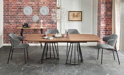 Kitchen Chair Barcelona | size: Width: 52cm, Height: 82cm, Depth: 62cm | color: Gray | image: 1 | variant: 1002474