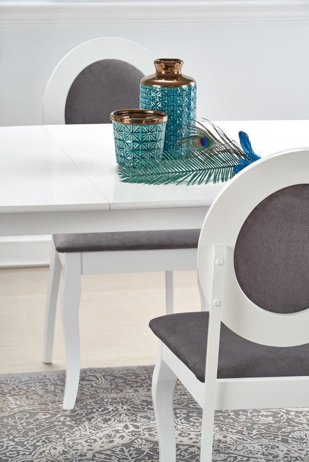 Kitchen Chair Barock | size: Width: 45cm, Height: 93cm, Depth: 51cm | color: Gray | image: 7 | variant: 1011462