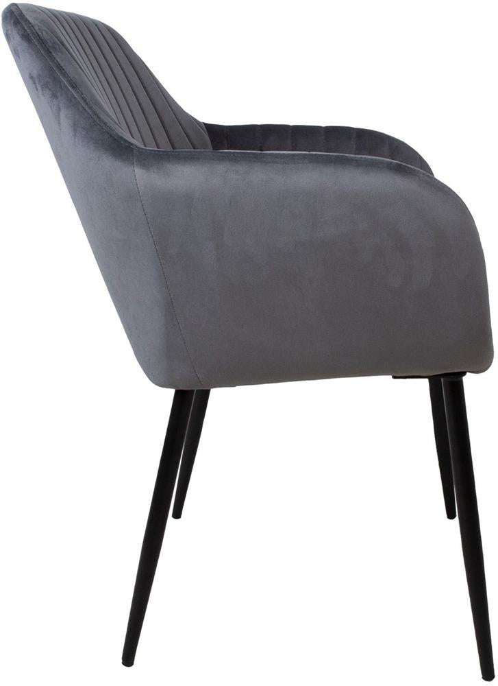 Kitchen Chair Bexleyheath | size: Width: 60cm, Height: 82cm, Depth: 57cm | color: Gray | image: 3 | variant: 1000848