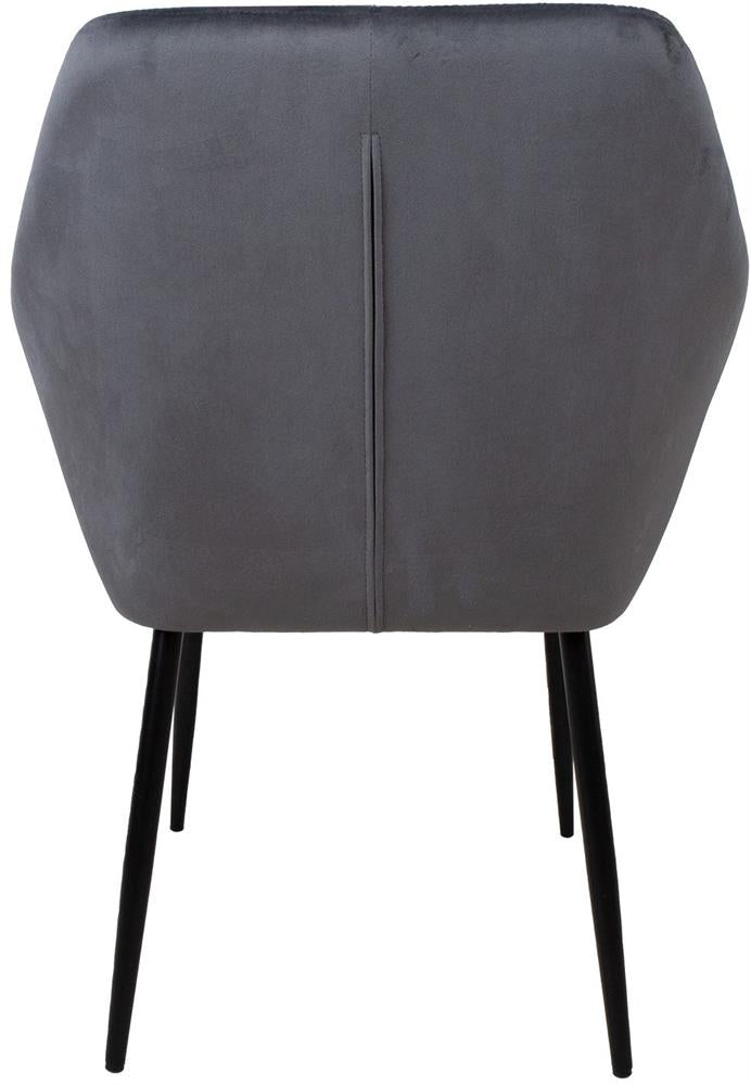 Kitchen Chair Bexleyheath | size: Width: 60cm, Height: 82cm, Depth: 57cm | color: Gray | image: 4 | variant: 1000848