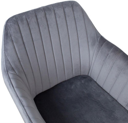 Kitchen Chair Bexleyheath | size: Width: 60cm, Height: 82cm, Depth: 57cm | color: Gray | image: 5 | variant: 1000848