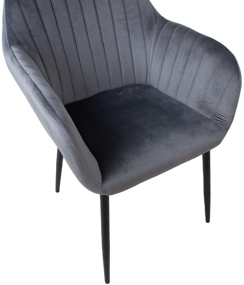 Kitchen Chair Bexleyheath | size: Width: 60cm, Height: 82cm, Depth: 57cm | color: Gray | image: 6 | variant: 1000848