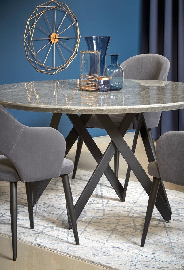 Kitchen Chair Bratislava | size: Width: 55cm, Height: 88cm, Depth: 55cm | color: Gray | image: 8 | variant: 1002264