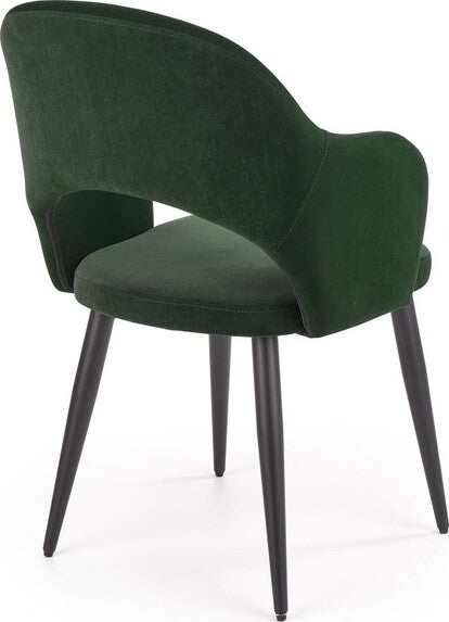 Kitchen Chair Bratislava | size: Width: 55cm, Height: 88cm, Depth: 55cm | color: Green | image: 2 | variant: 1002265