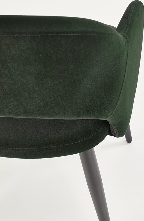 Kitchen Chair Bratislava | size: Width: 55cm, Height: 88cm, Depth: 55cm | color: Green | image: 6 | variant: 1002265