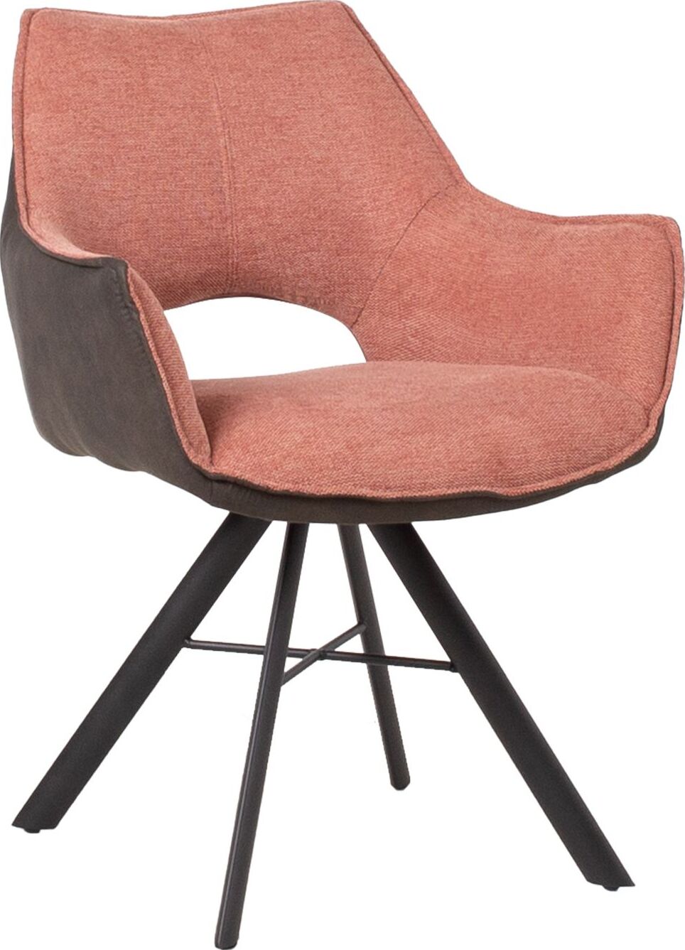 Kitchen Chair Bromley | size: Width: 60cm, Height: 81.5cm, Depth: 62cm | color: Pink | image: 1 | variant: 1000825