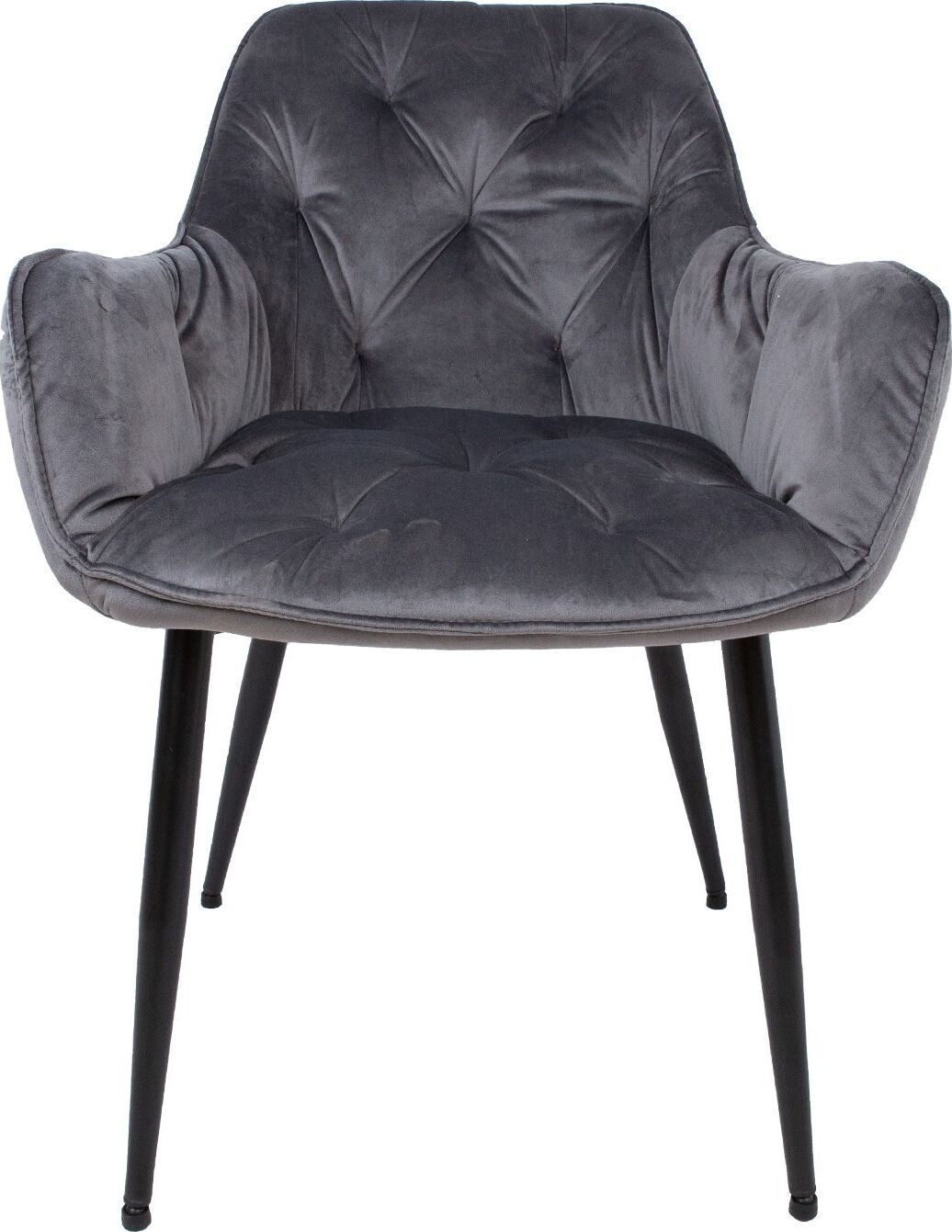 Kitchen Chair Burgess | size: Width: 58cm, Height: 83cm, Depth: 63cm | color: Gray | image: 2 | variant: 1000790