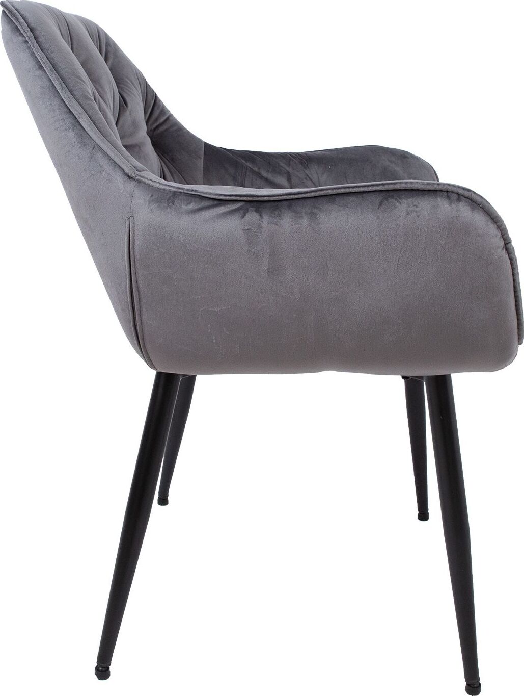 Kitchen Chair Burgess | size: Width: 58cm, Height: 83cm, Depth: 63cm | color: Gray | image: 3 | variant: 1000790