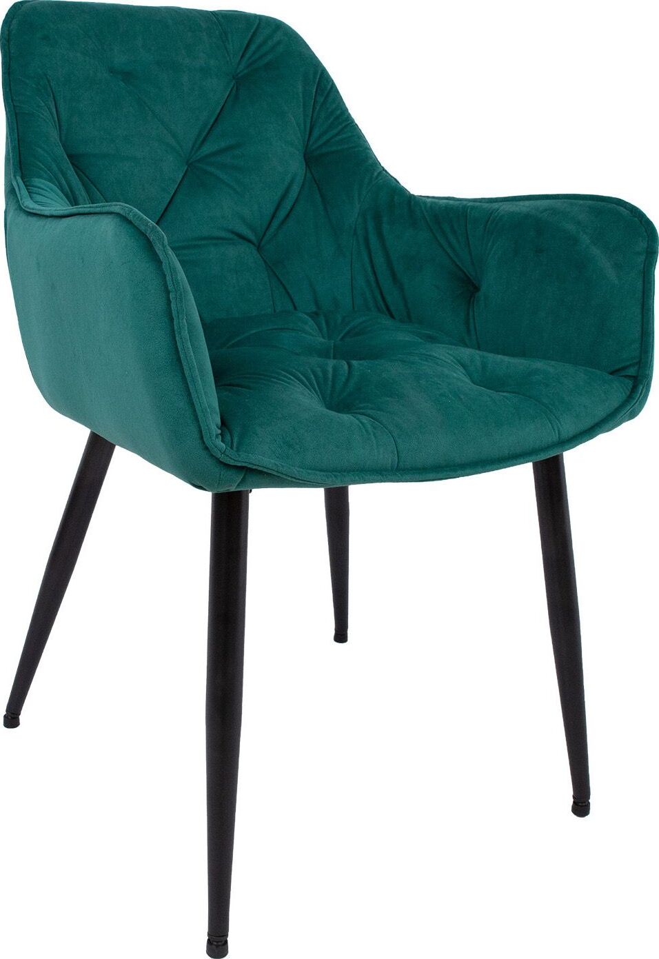 Kitchen Chair Burgess | size: Width: 58cm, Height: 83cm, Depth: 63cm | color: Green | image: 1 | variant: 1000791