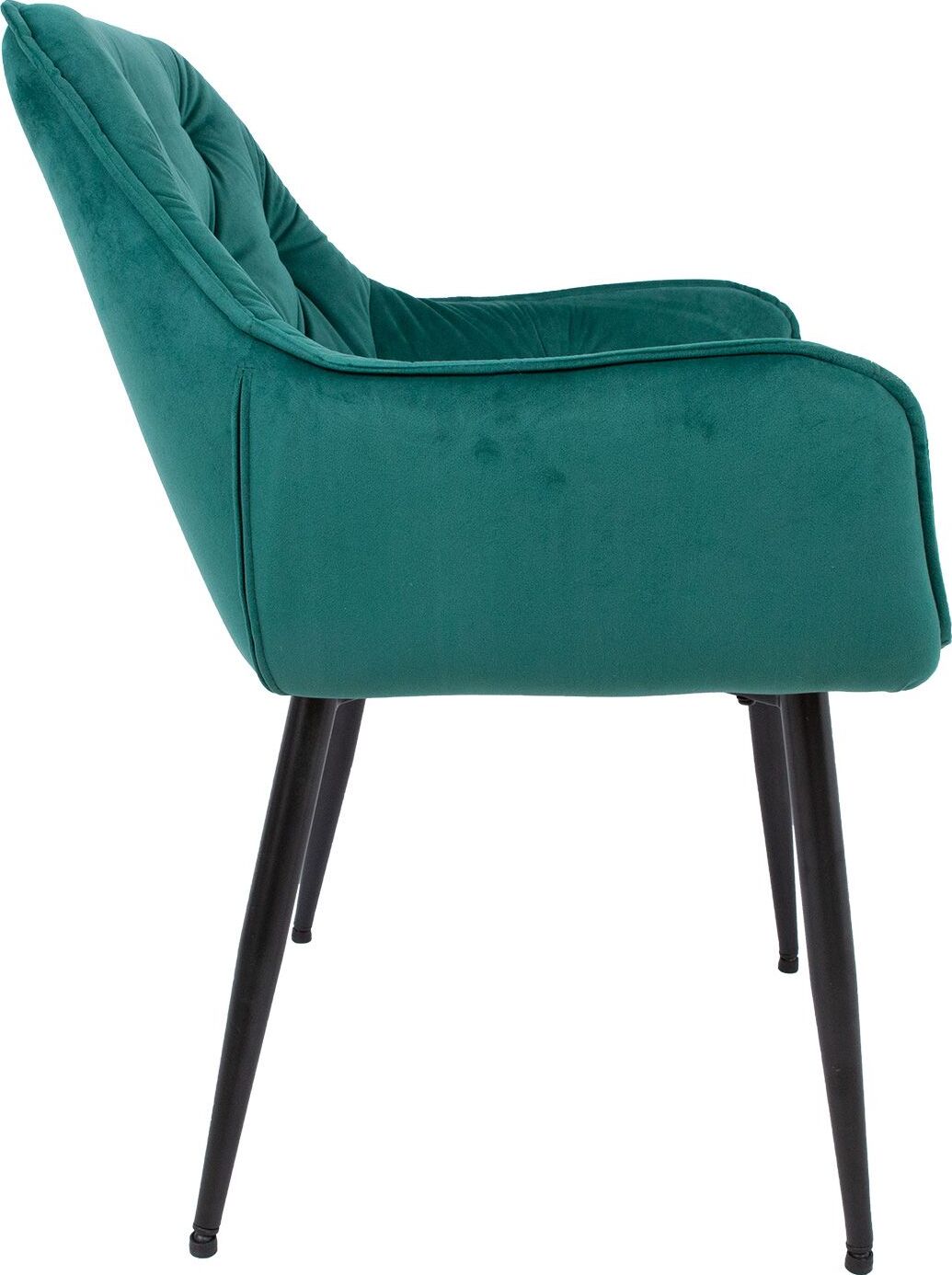 Kitchen Chair Burgess | size: Width: 58cm, Height: 83cm, Depth: 63cm | color: Green | image: 3 | variant: 1000791