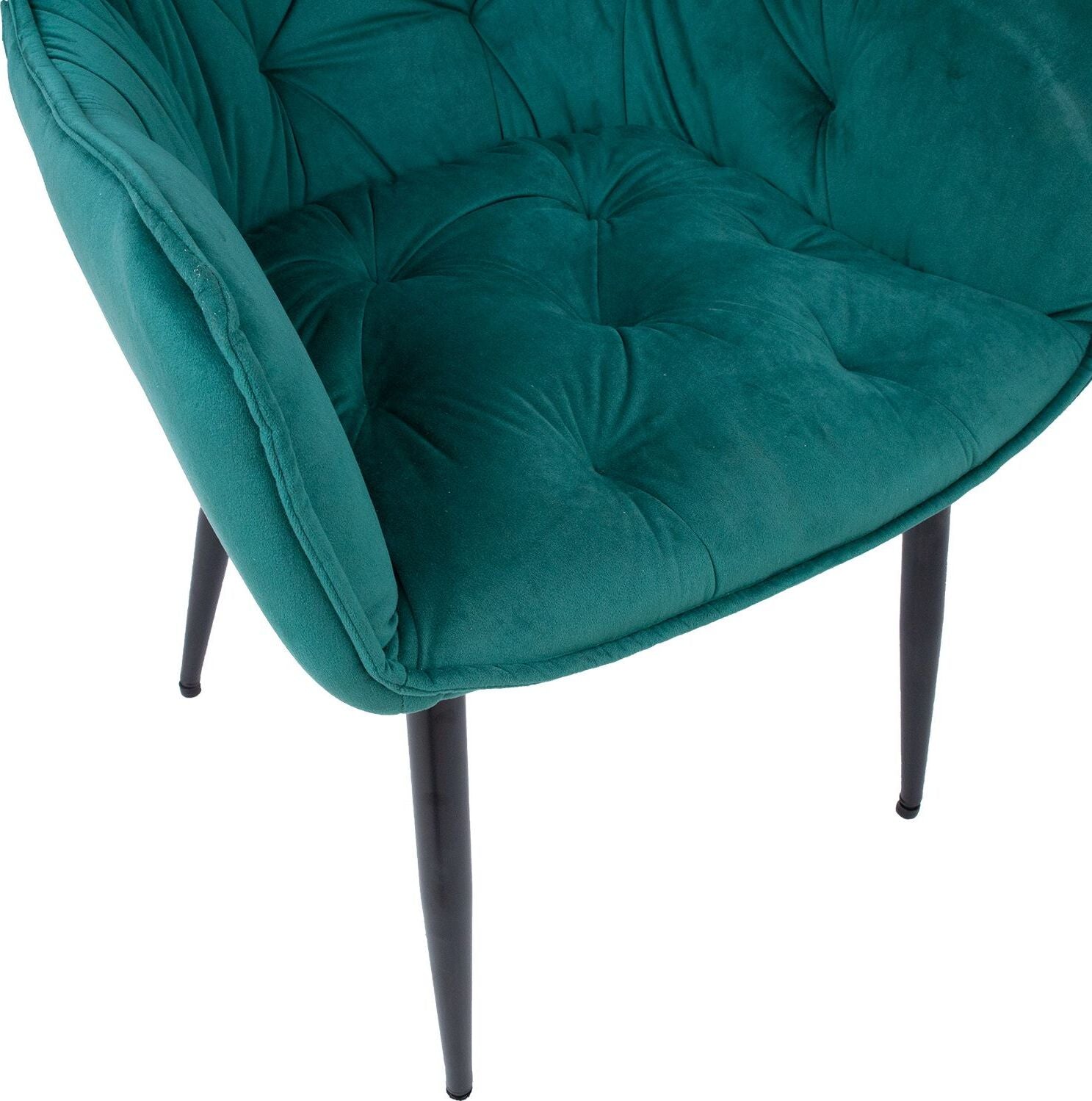 Kitchen Chair Burgess | size: Width: 58cm, Height: 83cm, Depth: 63cm | color: Green | image: 6 | variant: 1000791