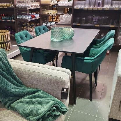 Kitchen Chair Burgess | size: Width: 58cm, Height: 83cm, Depth: 63cm | color: Green | image: 7 | variant: 1000791