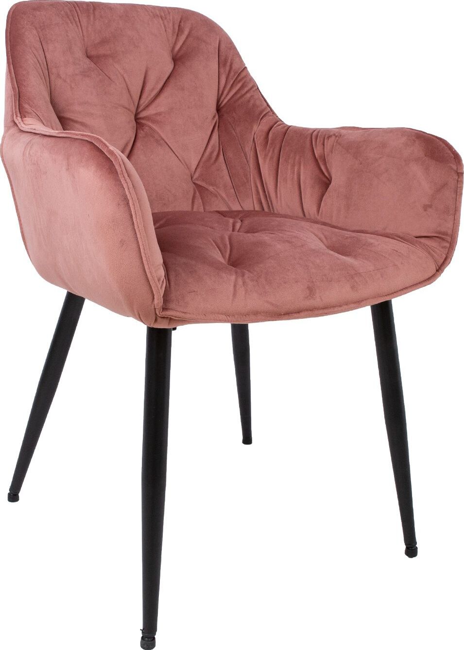 Kitchen Chair Burgess | size: Width: 58cm, Height: 83cm, Depth: 63cm | color: Pink | image: 1 | variant: 1000788