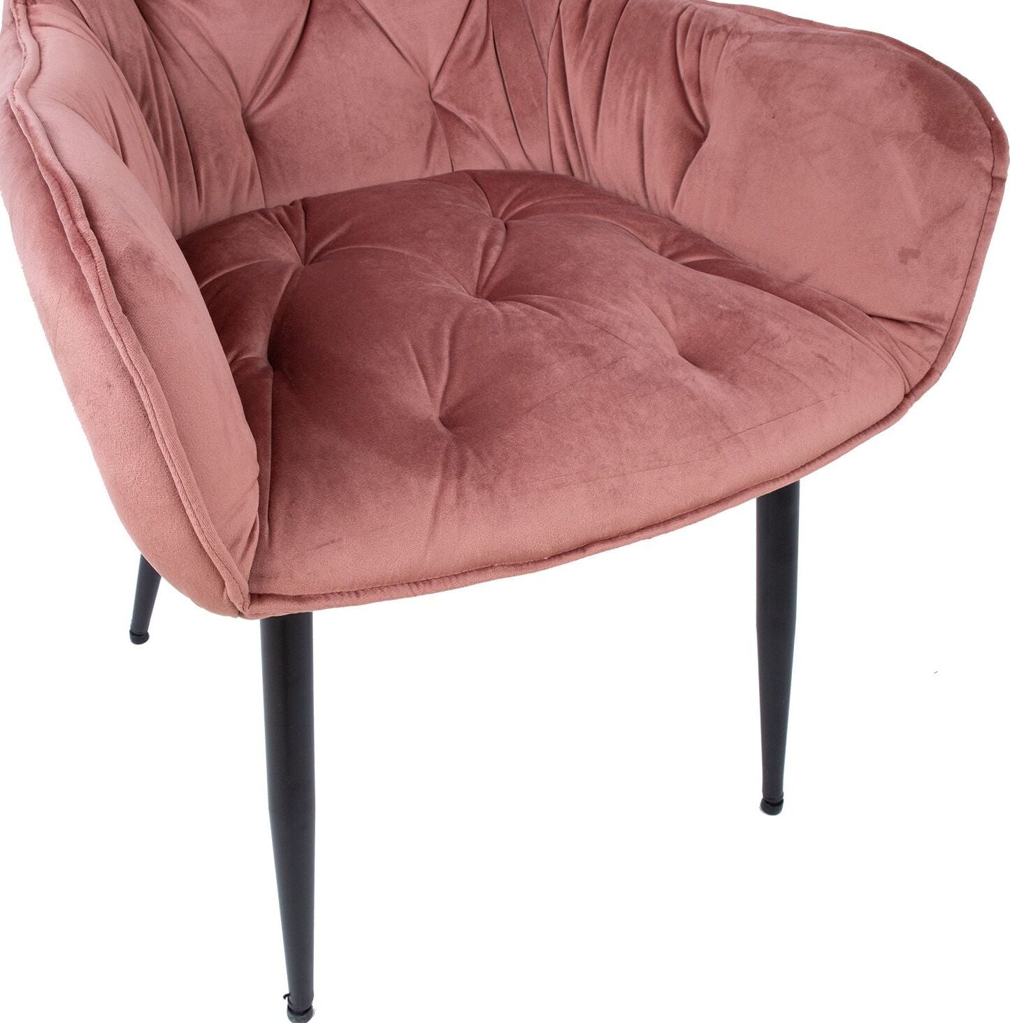 Kitchen Chair Burgess | size: Width: 58cm, Height: 83cm, Depth: 63cm | color: Pink | image: 6 | variant: 1000788