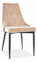 Kitchen Chair Calcutta | size: Width: 49cm, Height: 89cm, Depth: 47cm | color: Beige | image: 0 | variant: 1003744