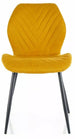 Kitchen Chair Colwyn Bay | size: Width: 48cm, Height: 86cm, Depth: 41cm | color: Yellow | image: 0 | variant: 1003803
