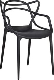 Kitchen Chair Crawley | size: Width: 55cm, Height: 83cm, Depth: 55cm | color: Black | image: 1 | variant: 1000796