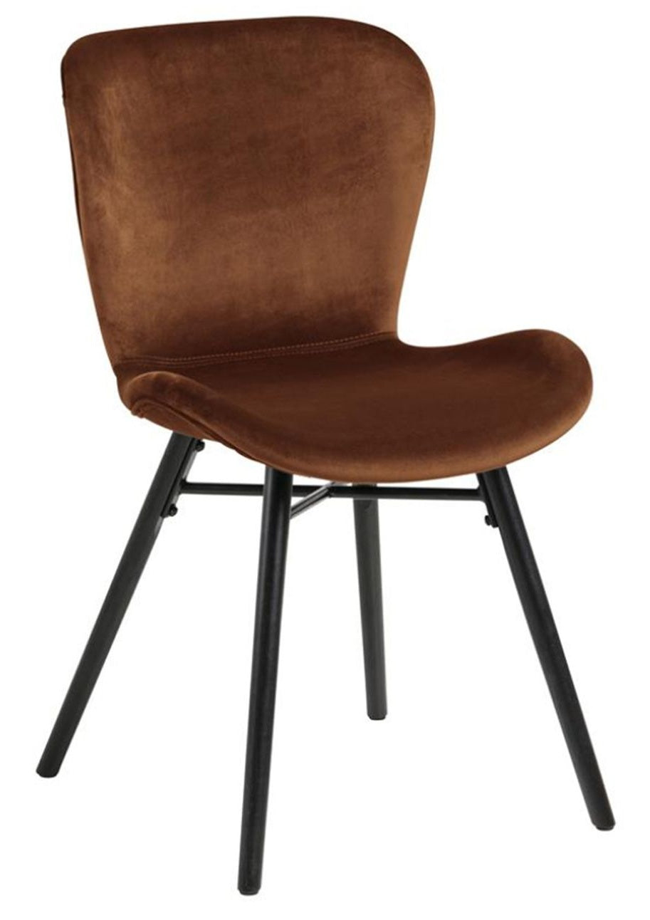 Kitchen Chair Crowborough | size: Width: 47cm, Height: 82.5cm, Depth: 56cm | color: Brown | image: 0 | variant: 1000777