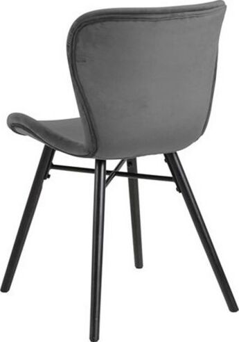 Kitchen Chair Crowborough | size: Width: 47cm, Height: 82.5cm, Depth: 56cm | color: Gray | image: 2 | variant: 1000774