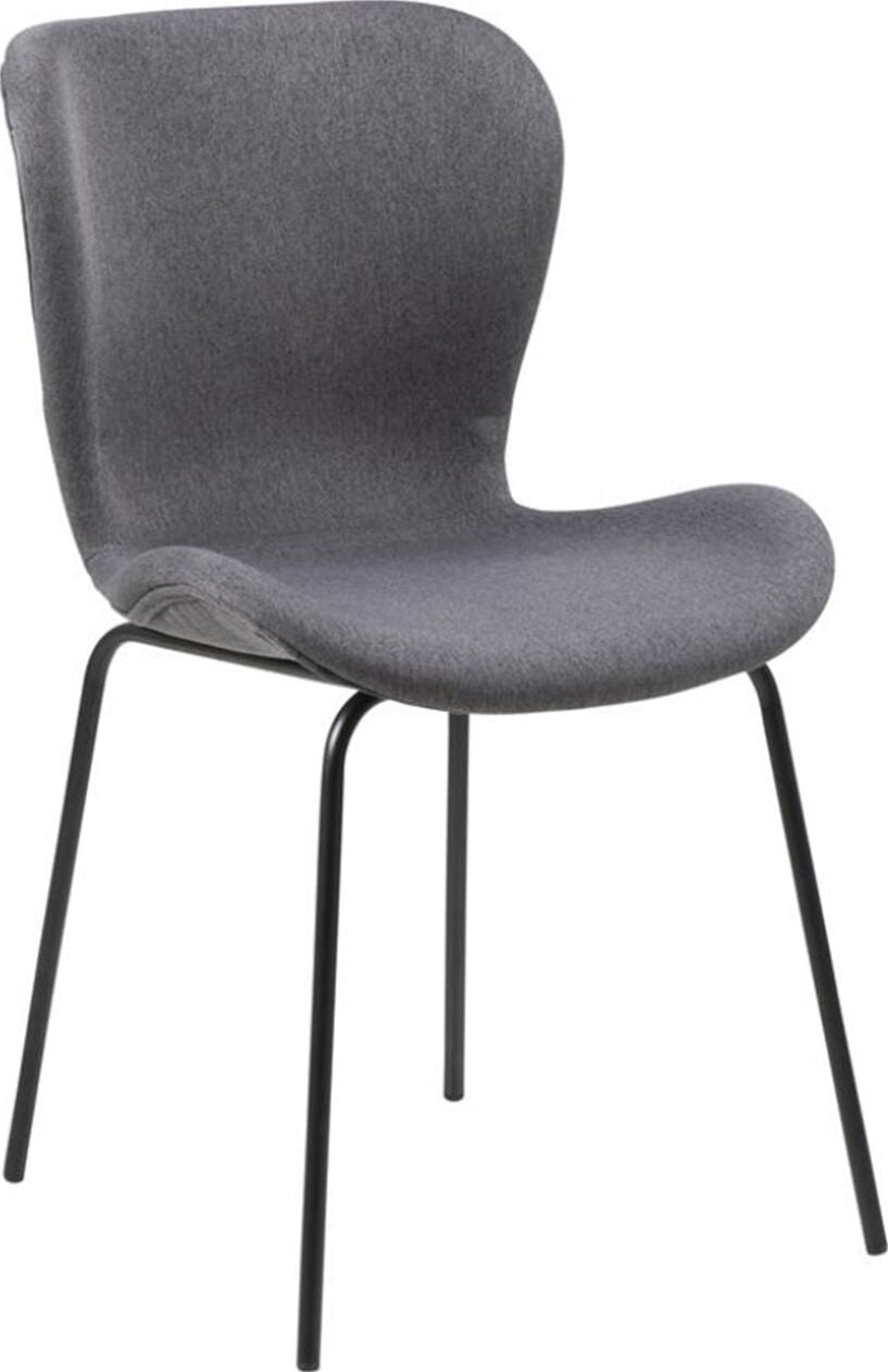 Kitchen Chair Crowborough | size: Width: 55cm, Height: 82.5cm, Depth: 48cm | color: Gray | image: 1 | variant: 1005897