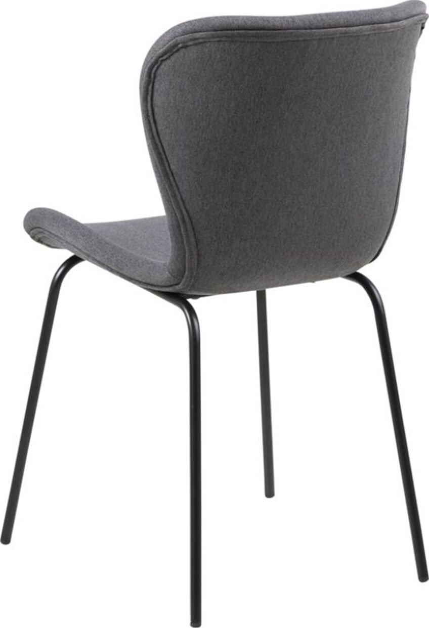 Kitchen Chair Crowborough | size: Width: 55cm, Height: 82.5cm, Depth: 48cm | color: Gray | image: 2 | variant: 1005897