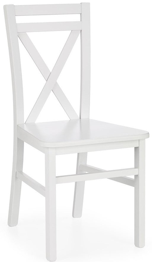 Kitchen Chair Dariusz 2 | size: Width: 45cm, Height: 90cm, Depth: 49cm | color: White | image: 1 | variant: 1003007