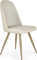 Kitchen Chair Daugavpils | size: Width: 45cm, Height: 90cm, Depth: 53cm | color: Beige | image: 1 | variant: 1002181