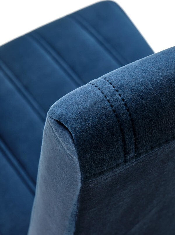 Kitchen Chair Diego 2 | size: Width: 47cm, Height: 99cm, Depth: 59cm | color: Blue | image: 2 | variant: 1003018