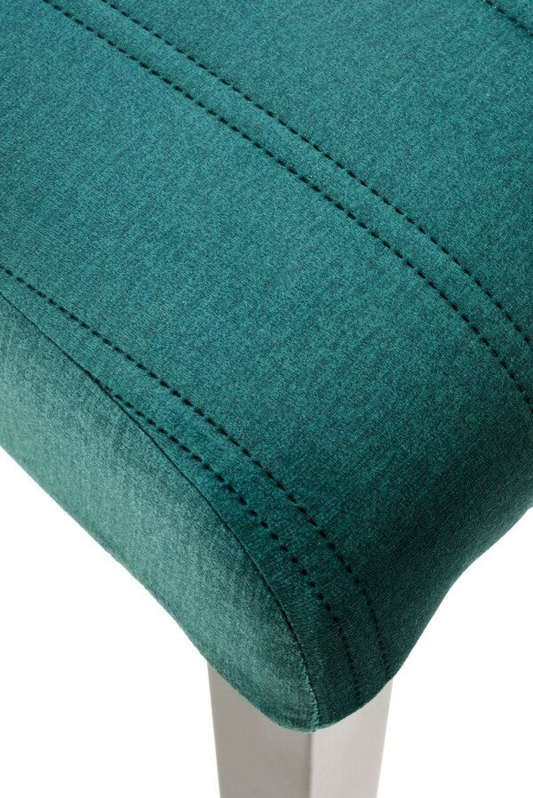 Kitchen Chair Diego 2 | size: Width: 47cm, Height: 99cm, Depth: 59cm | color: Green | image: 7 | variant: 1003019