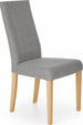 Kitchen Chair Diego | size: Width: 47cm, Height: 99cm, Depth: 59cm | color: Gray | image: 1 | variant: 1003029