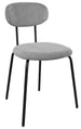 Kitchen Chair Dover | size: Width: 42cm, Height: 79cm, Depth: 48cm | color: Gray | image: 0 | variant: 1000909