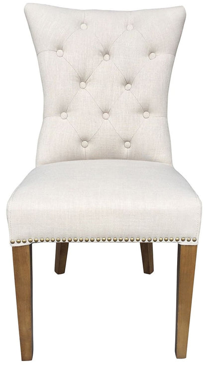 Kitchen Chair East Berkhamsted | size: Width: 55cm, Height: 99cm, Depth: 68cm | color: Beige | image: 2 | variant: 1005129