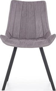Kitchen Chair East Burnley | size: Width: 45cm, Height: 85cm, Depth: 43cm | color: Gray | image: 3 | variant: 1006962