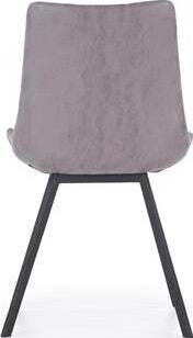 Kitchen Chair East Burnley | size: Width: 45cm, Height: 85cm, Depth: 43cm | color: Gray | image: 4 | variant: 1006962